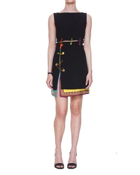 versace hairs pins|versace safety pin dress price.